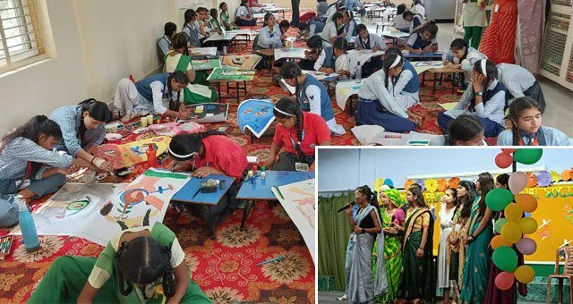 परदादा परदादी इण्टर कॉलेज अनूपशहर में पेंटिंग प्रतियोगिता, ड्रामा प्रतियोगिता एवम क्राफ्ट प्रतियोगिता का आयोजन किया गया