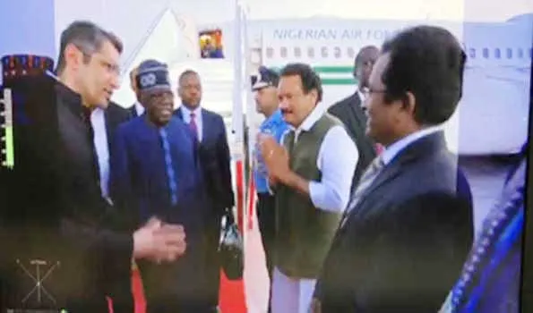 G-20 summit: जी-20 की शिखर बैठक में भाग लेने पहुंचे नाइजीरिया के राष्ट्रपति