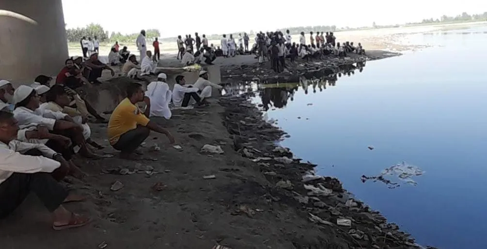 चौबीस घंटे बाद मिला यमुना में डूबे आसिफ का शव