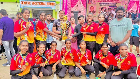 राजस्थान को हरा हरियाणा ने किया नेटबॉल ट्रॉफी पर कब्जा