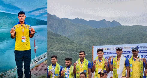 गोल्ड मेडल जीतकर भूमित ने किया गोवा में होने वाले नेशनल खेलों में क्वालीफाई