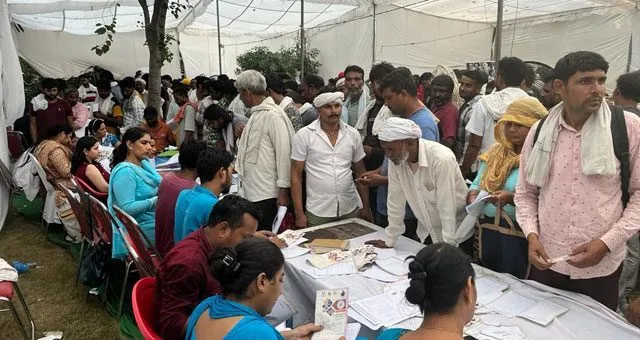 स्वास्थ्य मेले में 600 सफाई कर्मचारियों की जांच, दी गई नि:शुल्क दवाइयाँ
