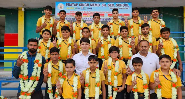 राज्य स्तरीय प्रतियोगिता में प्रताप स्कूल ने जीते 11 पदक