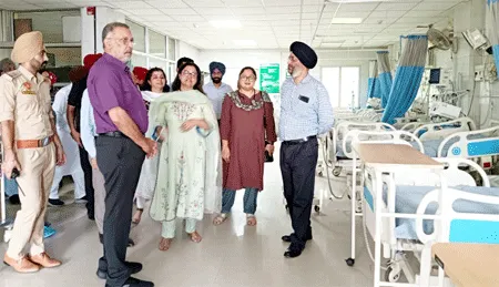 सिविल अस्पताल के 3 अधिकारी निलंबित