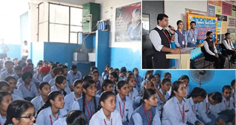 सेंट जेवियर्स स्कूल में हिंदी दिवस पर कार्यक्रम का आयोजन