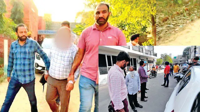 सी. एक्सईएन 45,000 की रिश्वत लेता काबू