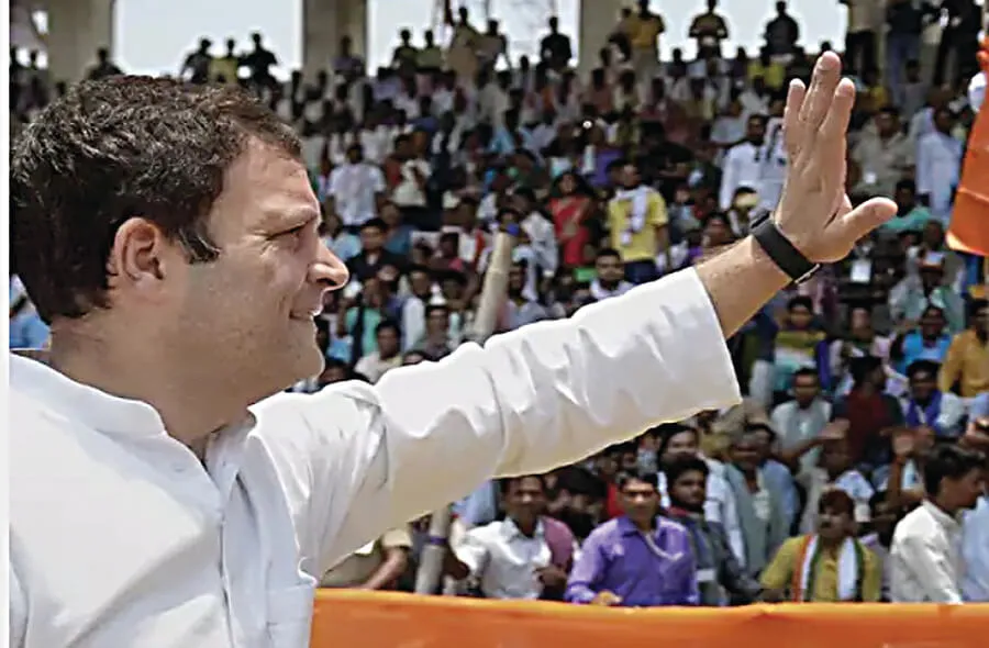 Rahul gandhi, Two, Day, Madhya, Pradesh, Tour, Today