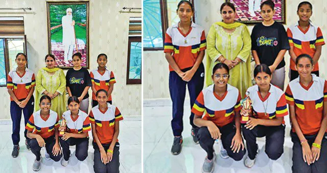 शाह सतनाम जी गर्ल्स स्कूल की छात्राओं ने दो गोल्ड सहित जीते तीन पदक