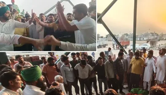 अबोहर में व्यापारी और किसान हुए आमने सामने, स्थिति बनी तनावपूर्ण