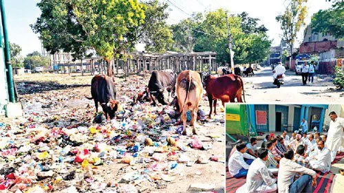 शहर में फैला करीब 70 टन कचरा, नहीं हुआ उठान