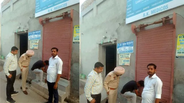 नशीले कैप्सूल बेचने वाले मेडिकल पर कार्रवाई, मेडिकल किया सील