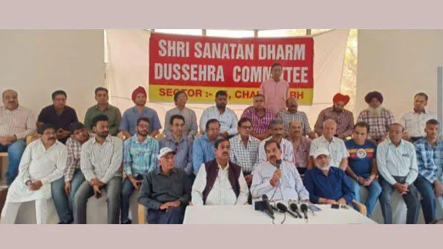 चंडीगढ़ में सोने की लंका व 101 फुट ऊँचे रावण के पुतले का होगा दहन