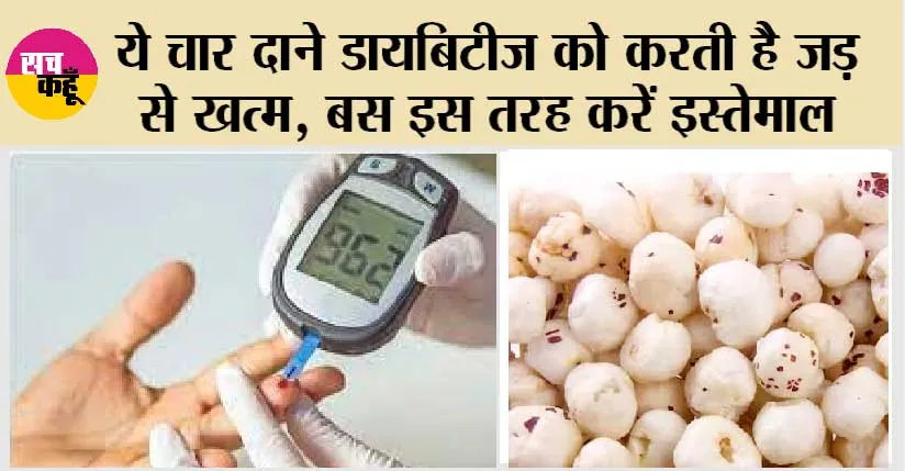 Diabetes Control Diet: ये चार दाने डायबिटीज को करती है जड़ से खत्म, बस इस तरह करें इस्तेमाल