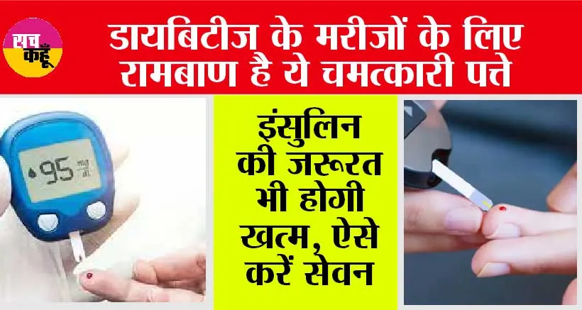 Diabetes Control: डायबिटीज के मरीजों के लिए रामबाण है ये चमत्कारी पत्ते, इंसुलिन की जरूरत भी होगी ख़त्म, ऐसे करें सेवन