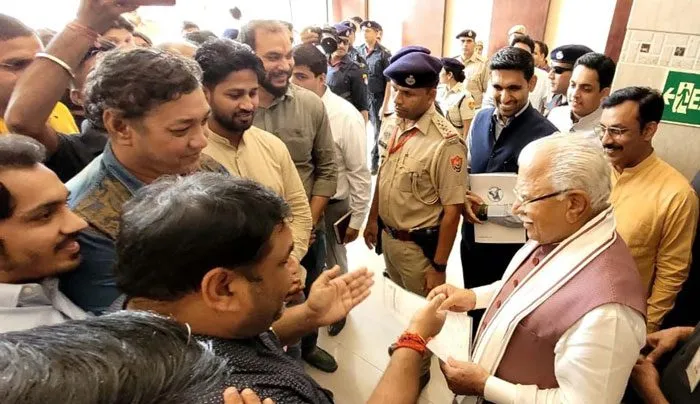 जर्नलिस्ट एसोसिएशन गुरुग्राम ने मुख्यमंत्री से मिल जताया आभार