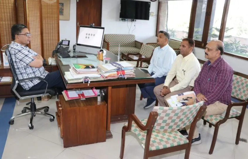 आई.ए.एस. कन्हैया लाल स्वामी ने कृृषि आयुक्त पद का कार्यभार किया ग्रहण
