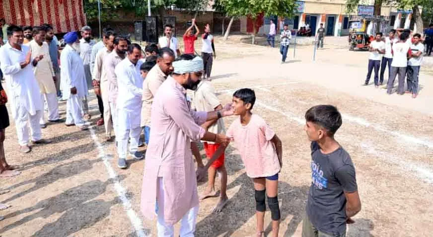 कबड्डी टूर्नामेंट का आगाज