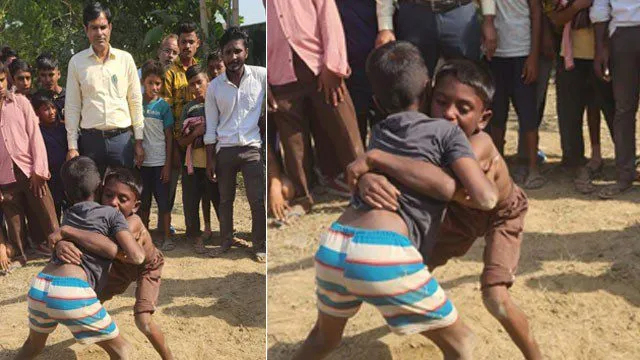 बाल क्रीड़ा प्रतियोगिता में छात्र-छात्राओं ने दिखाया दमखम