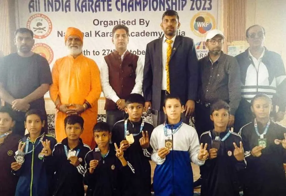 श्रीराम स्कूल के खिलाड़ी निखिल ने जीता गोल्ड मेडल