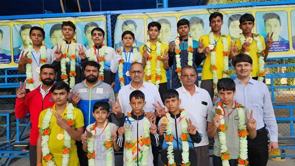 क्वानकीडो में प्रताप स्कूल के खिलाड़ियो ने जीते 12 पदक