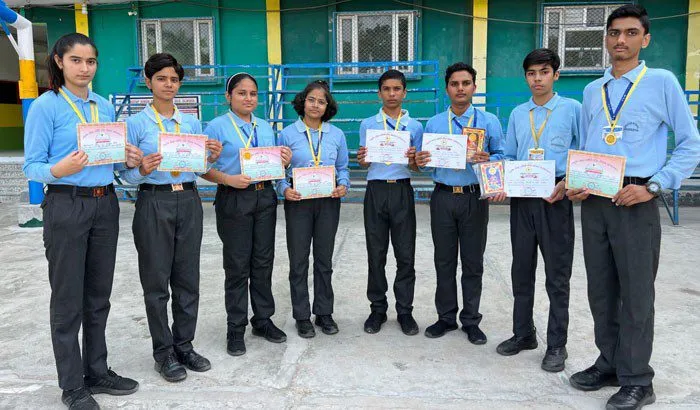 प्रताप स्कूल के 10 विद्यार्थी हरियाणा राज्य गौरव पुरस्कार से सम्मानित