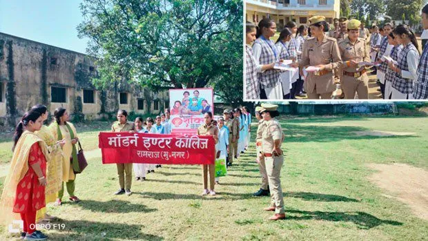 शिखर शिक्षा सदन व मॉर्डन इंटर कॉलेज में मिशन शक्ति कार्यक्रम का आयोजन