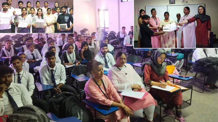 बी.आई.टी. में हुआ पर्सनैलिटी डेवलपमेंट क्लब की एक्टिविटी का आयोजन