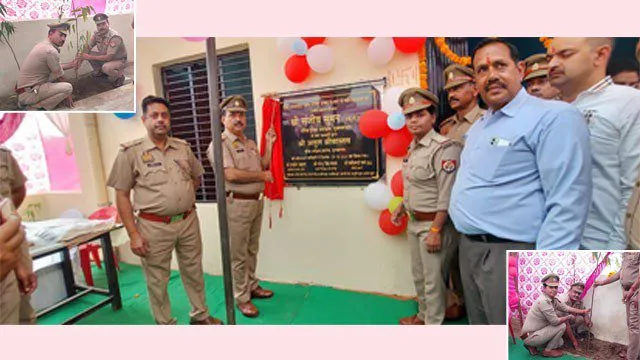 वैदिक मंत्रोच्चार के साथ हुआ सम्भलहेडा चौकी का उद्घाटन