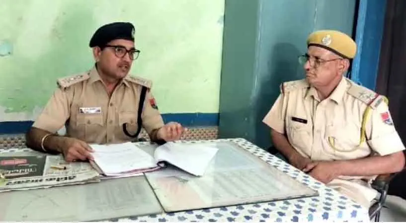 देश विरोधी नारे लिखने वाला पुलिस की पकड़ से दूर