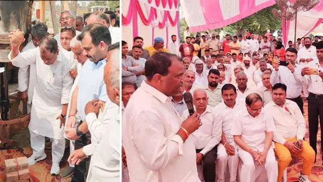 45 करोड़ रुपए की लागत से उकलाना में बन रहे थ्री लेन रेलवे ओवर ब्रिज का होगा बहुत बड़ा फायदा : मंत्री अनूप धानक