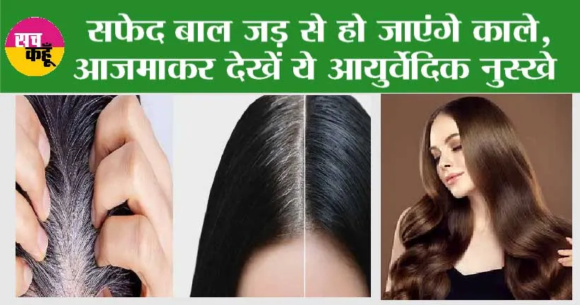 White Hair Home Remedy: अगर आपके सफेद बाल बिगाड़ रहे खूबसूरती तो ना हो परेशान, ये आजमाकर देखें आयुर्वेदिक टिप्स, बाल हो जाएंगे काले