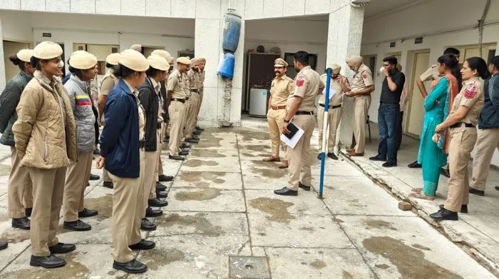 अबोहर में चप्पे-चप्पे पर पुलिस फोर्स तैनात