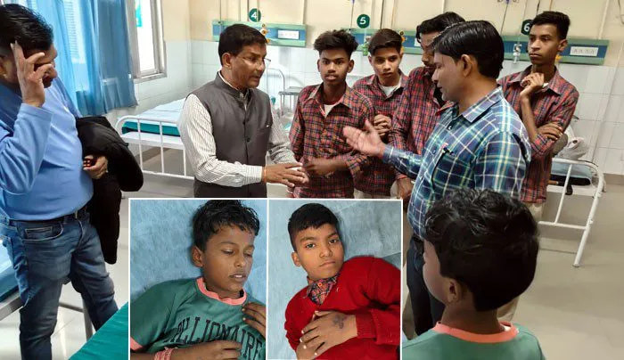 स्कूल में मक्खियोंं ने बच्चों पर बोला हमला