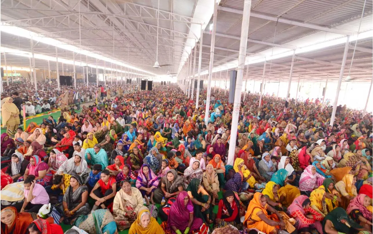 Barnawa UP: सत्संग भंडारा पर पहुंची साध संगत के प्रेम के आगे पड़े सभी इंतजाम छोटे