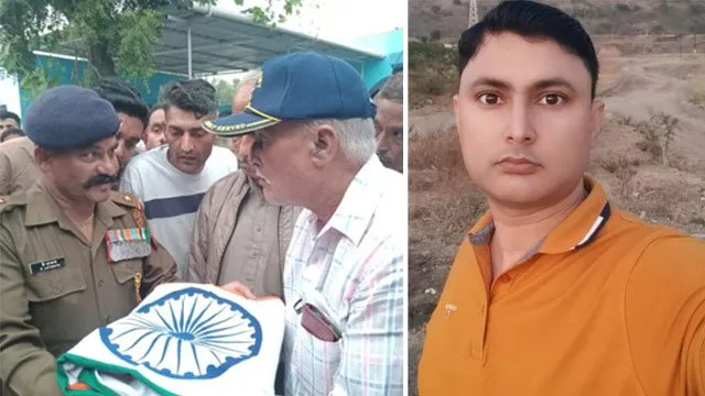 सड़क दुघर्टना में घायल हुए फौजी की उपचार के दौरान हुई दुखद मौत