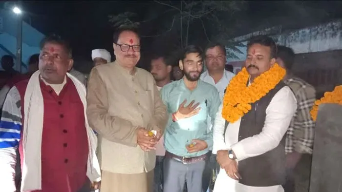 बालका में विधायक ने किया सीसी रोड का शिलान्यास