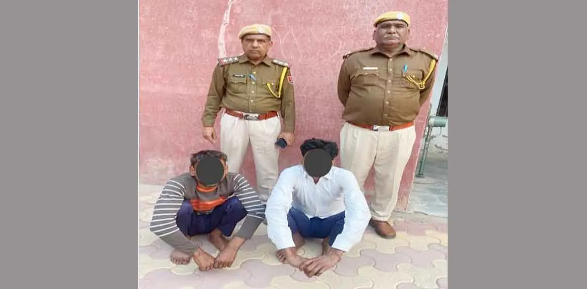 बिजली के चोरीशुदा तार बरामद, दो आरोपी गिरफ्तार