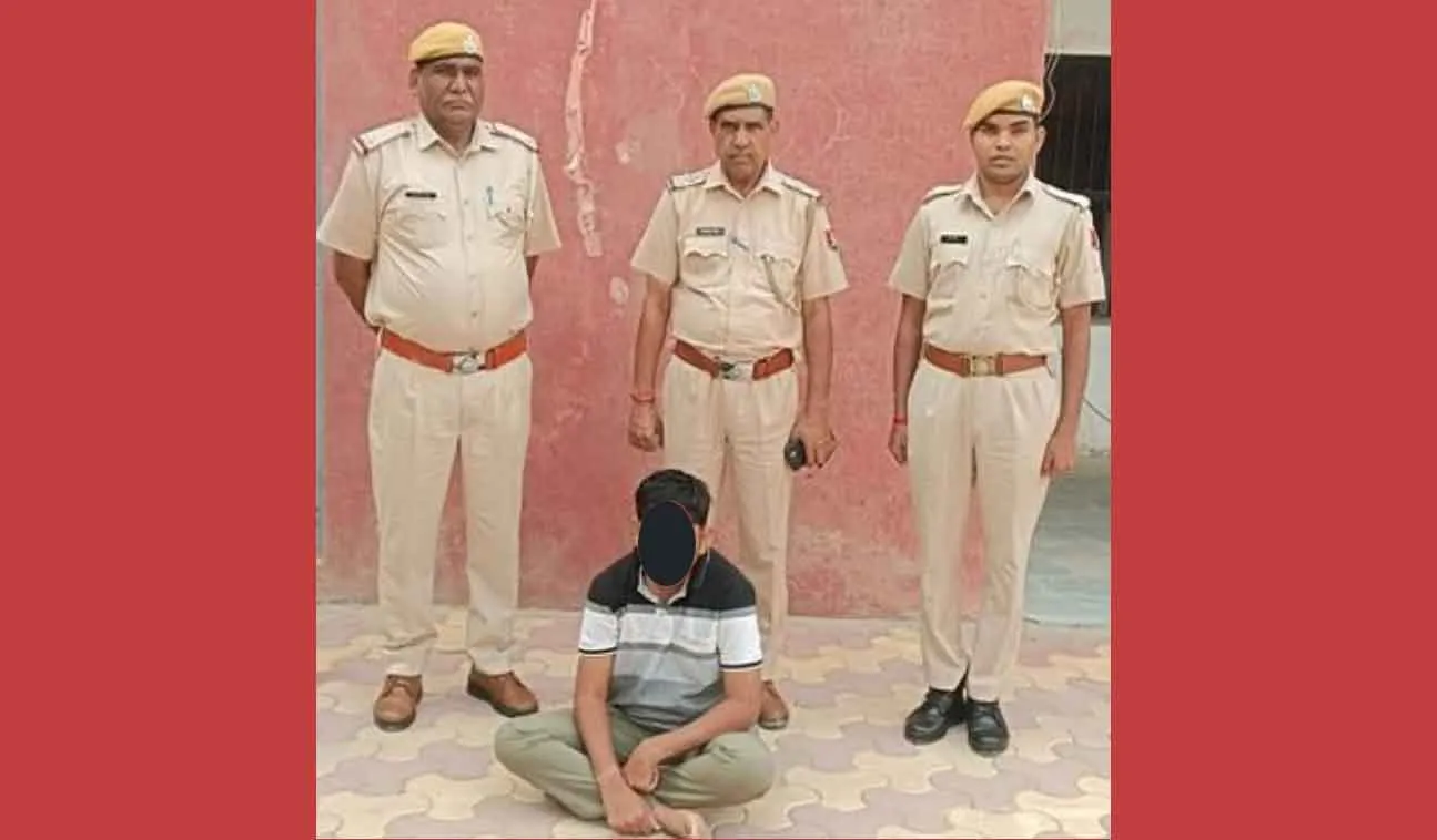 एनडीपीएस एक्ट के मामले में वांछित युवक गिरफ्तार
