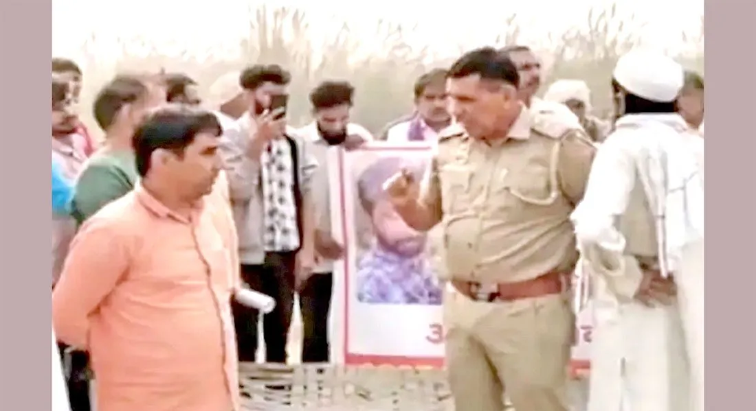 हिसार में कब्र से शव निकालने की कोशिश