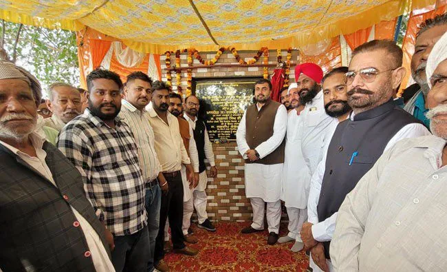 77 सालों की मांग को हल्का विधायक ने पूरा कर बॉर्डर पट्टी के लोगों को दिया तोहफा