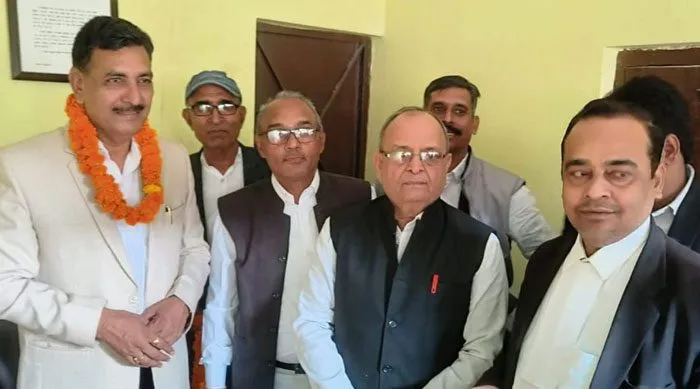 कैराना में बार काउंसिल ऑफ उत्तर प्रदेश चेयरमैन का भव्य स्वागत