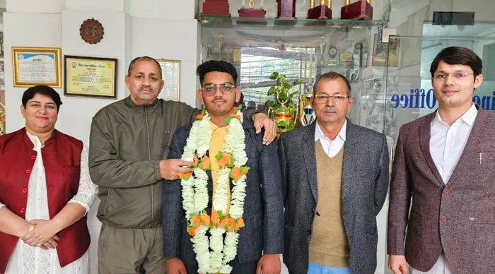 नेशनल आर्चरी चैम्पियनशिप में प्रताप स्कूल के मुदित ने जीत सोना