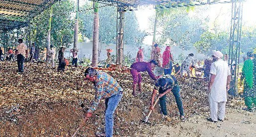 एमएसजी डेरा सच्च्चा सौदा व मानवता भलाई केन्द्र, लुधियाना में विस्तार कार्य जोरों पर
