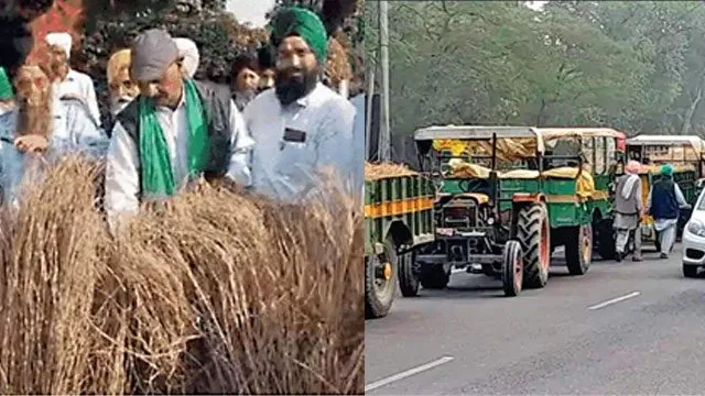पंजाब में किसानों व पुलिस में झड़प, किया चक्का जाम