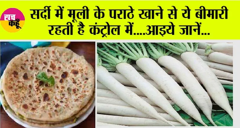 Muli in uric acid: सर्दी में मूली के पराठे खाने से ये बीमारी रहती है कंट्रोल में….आइये जानें…