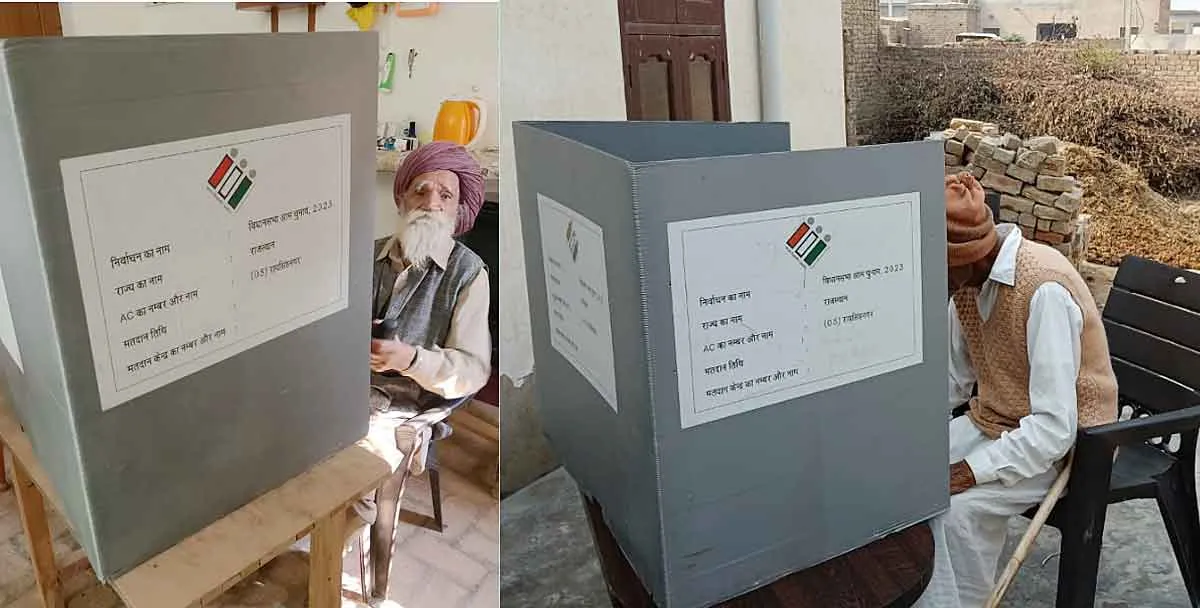 जिले के पात्र मतदाताओं को पहली बार मिली ये सुविधा