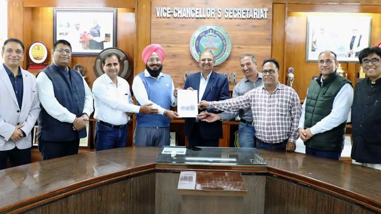 एचएयू के वैज्ञानिकों ने पहली बार खोजी मटर की नई बीमारी