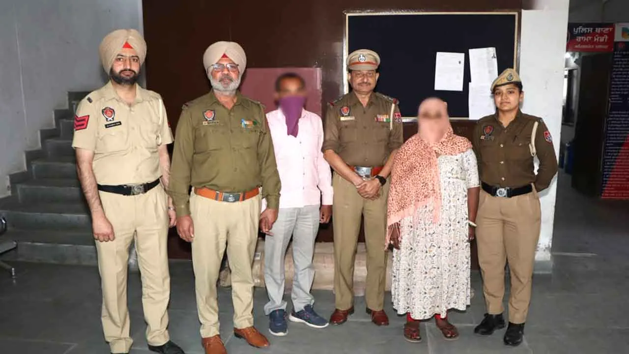 महिला सहित दो तस्कर गिरफ्तार, 2 किलो अफीम भी बरामद