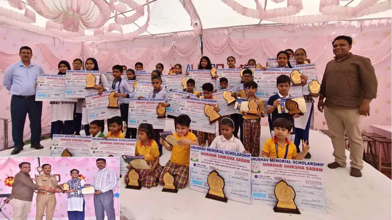 शिखर शिक्षा सदन का वार्षिक परीक्षाफल घोषित