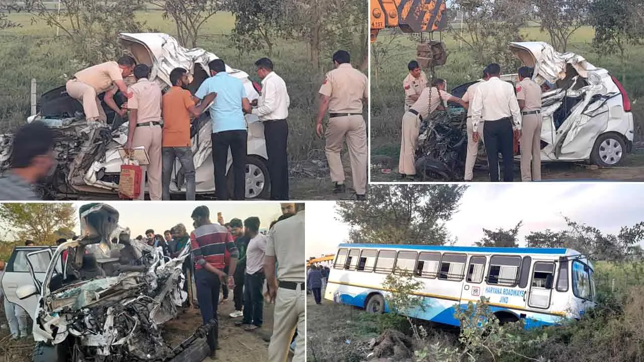 Haryana Roadways Accident: रोडवेज बस व कार की टक्कर में एक महिला की मौत